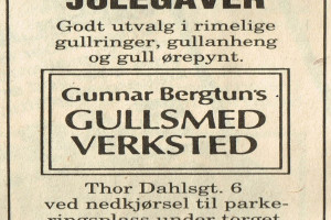 Bilde av Gunnar Bergtuns Gullsmedverksted